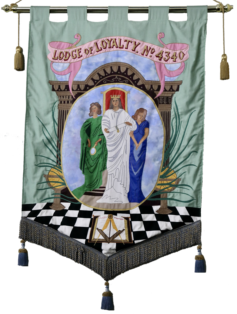 Lodge of Loyalty centenary banner